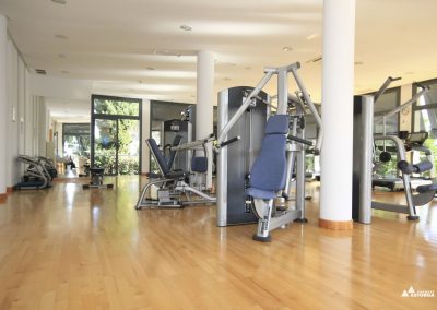 el suelo perfecto para un gimnasio