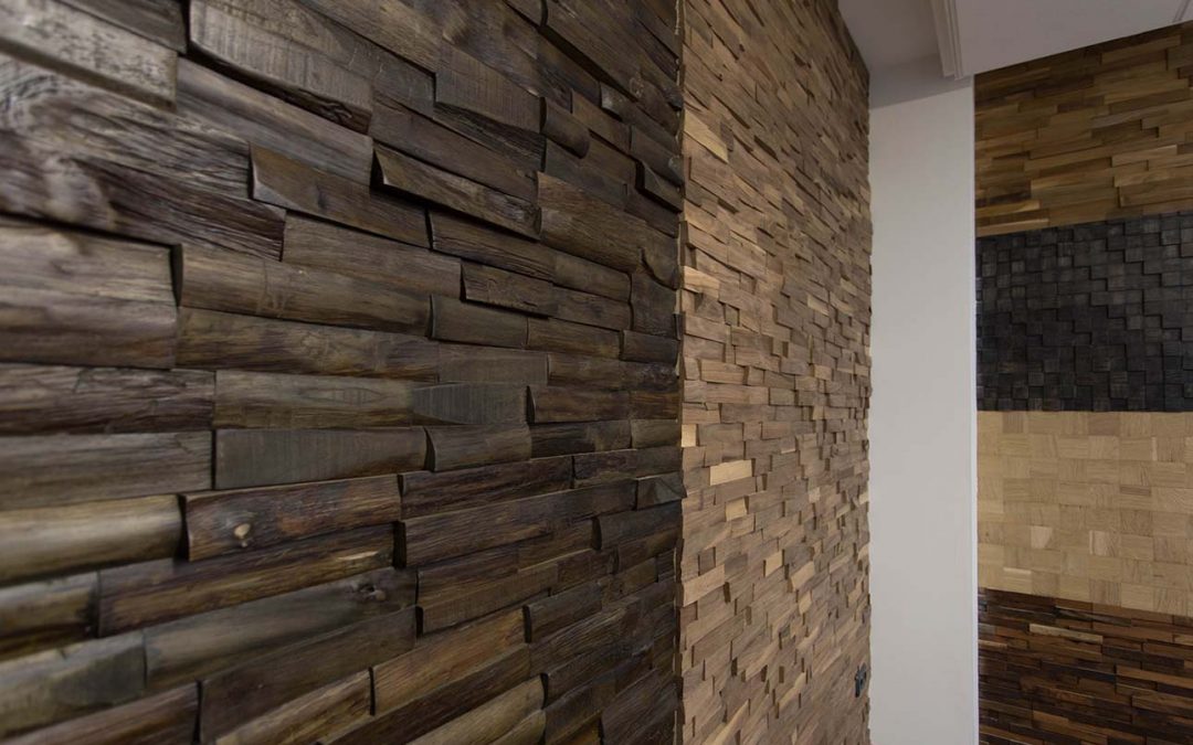 Revestimientos en madera para pared de interiores