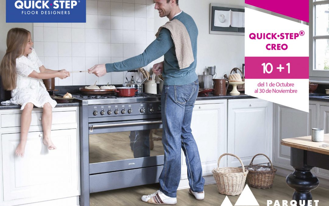 Promoción 10+1 para los suelos laminados Quick – Step