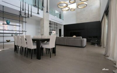 Decorar con madera natural