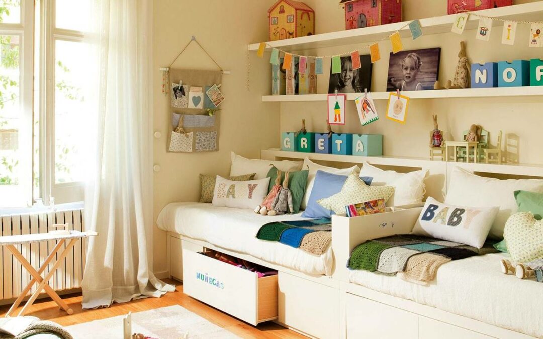 4 claves para ordenar la habitación de tus hijos