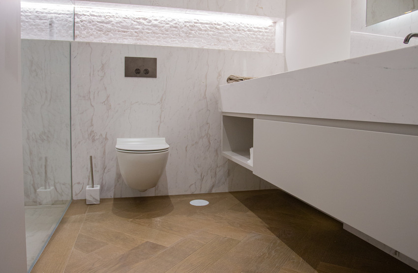 Tipos de suelos para cuartos de baño